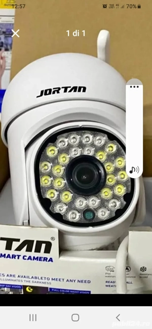 Camera de supraveghere Jortan  8161QJ, 28 LED, WiFi, HD  IP66 la 90Ron