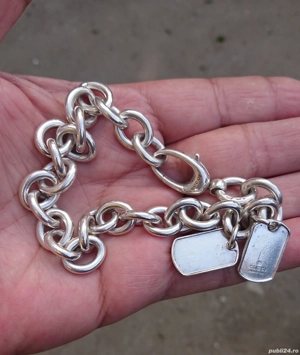 Bratara Gucci rollo argint