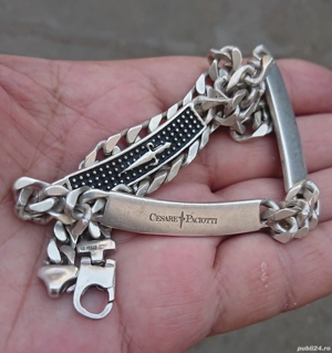 Lant Cesare Paciotti argint - imagine 3