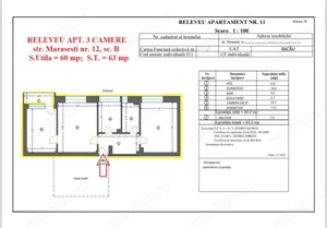 Apartament 3 camere, ULTRACENTRAL, de vanzare,  str. Marasesti, BACAU - imagine 3