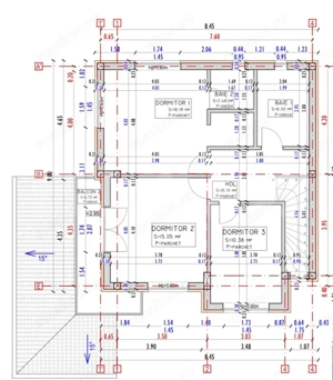 Casa individuala 110 mp utili, 400 mp teren, semifinisata, Luna de Sus - imagine 4