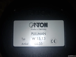 Canton Pullman rs 6 , Canton auto 3 cai , sunet excelent !  - imagine 5