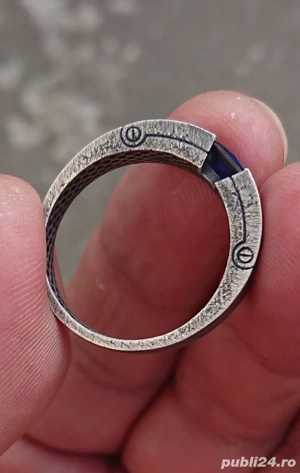 Inel Substance zone argint.