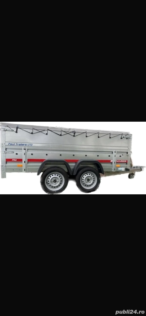 Remorca dur aluminiu 750kg Pret: 9900Lei