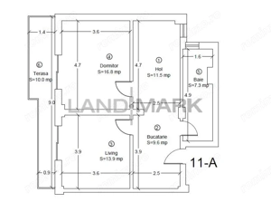 APARTAMENT 2 CAMERE BLOC NOU GIARMATA-VII - imagine 2