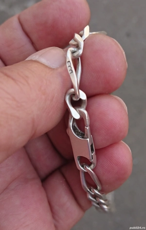 Lant Figaro argint Franta - imagine 3