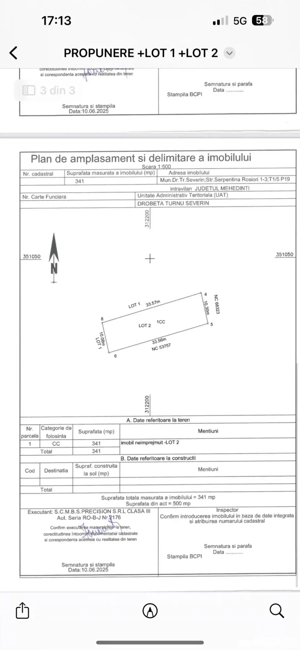Teren Intravilan Gentianei(Carrefour) cu proiect de casa inclus - imagine 3