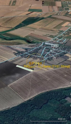 Teren extravilan de vanzare – Moara Vlasiei, Gagu, Ilfov – 7.151 mp - imagine 2
