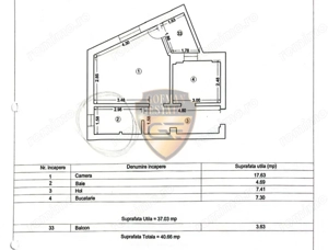 Studio 41mp Twin Residence, strada Lotus Mamaia Nord vedere la mare, White Tower - imagine 9