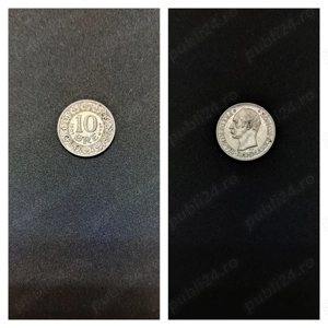 Moneda argint 10 Ore, DANEMARCA, 1907