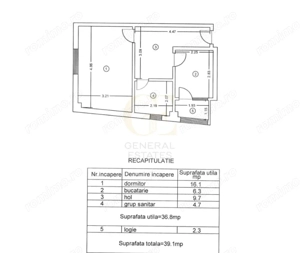 Vânzare apartament cu o cameră - 35 m.p în Păcurari - Iasi - imagine 10