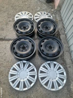 jante pe15 Golf 4 cu capace