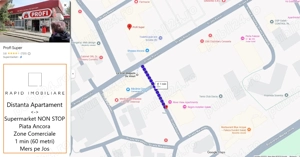 OFERTA - Apartament 1 Camera - Mazepa 1 - Vedere Dunare - Mobilat+Utilat - Blue Acqua Piata Ancora - imagine 15