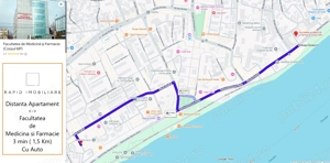 OFERTA - Apartament 1 Camera - Mazepa 1 - Vedere Dunare - Mobilat+Utilat - Blue Acqua Piata Ancora - imagine 14