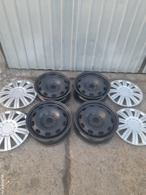 Set jante 5x100r15 cu capace