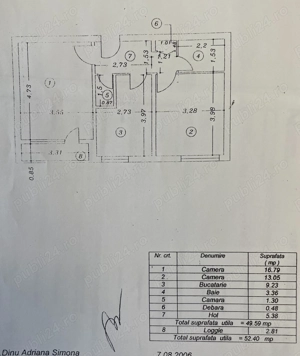 2 camere decomandat   renovat, mobilat și utilat   3 min metrou Romancierilor, Drumul Taberei - imagine 10
