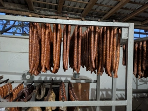 Vând carnat afumat de porc bio calitate superioara 