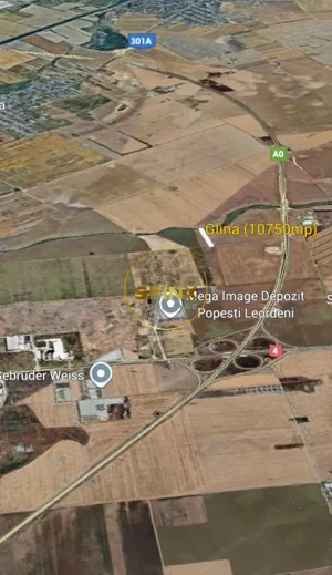 Teren intravilan Glina, Ilfov – 10750 mp, langa depozitele Megaimage, A0 - imagine 7