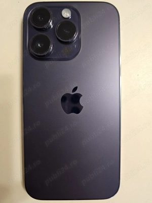 Vând Apple iPhone 14 Pro 128GB space black 5G, unic proprietar.
