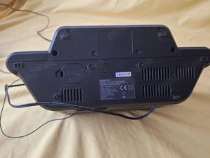 Radio Sony Dock Conector Lightning iPod iPhone cu ceas deşteptător,  Negru - imagine 3