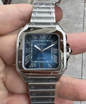 Santos De Cartier Mens 40 x 47 mm BVF MY9019 - imagine 3