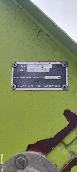 Vand Balotirea Claas - imagine 5