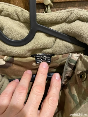 geaca militara camuflaj pentagon HCP Parka  - imagine 6