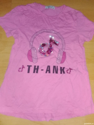 Tricou cu paiete reversibile