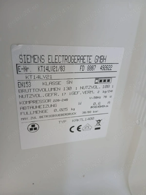 Frigider Siemens cu congelator - imagine 5