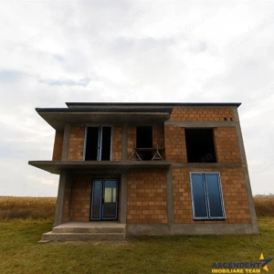 Casa individuala, P+1, la rosu, teren 500 mp, Sanpetru, Brasov