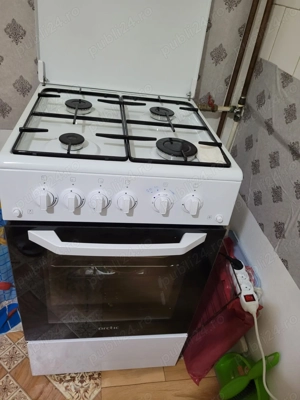 Vand aragaz cu 4 ochiuri nou + butelie - imagine 3