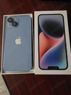 Vând iPhone 14 blue