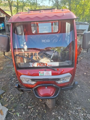 Triciclu electric cu cabina  - imagine 5