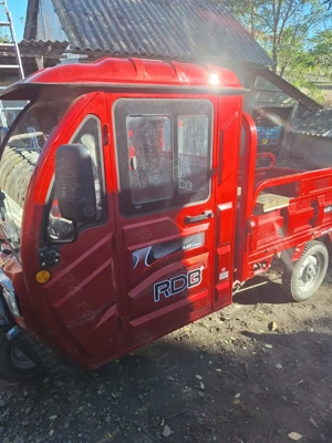 Triciclu electric cu cabina  - imagine 4