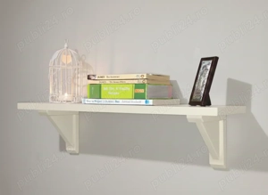 Etajera Raft din Lemn Masiv (Brad)   Stil Scandinav  600mm - Nouă