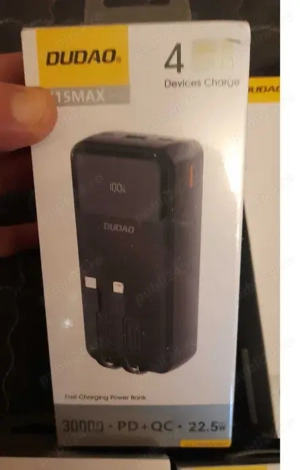 Baterie externa 1 mA powerbank fast charge cu display , noi sigilate - imagine 3