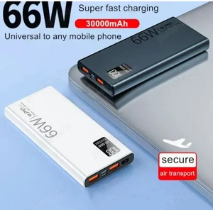 Baterie externa 20000mA 66w powerbank superfast charging , afisaj, noi sigilate - imagine 5