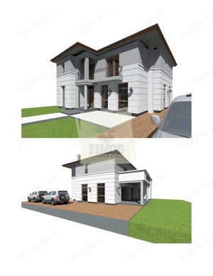 Casa individuala la CHEIE cu 4 camere 3 bai 480 mp teren pe Calea Cisnadiei - imagine 2