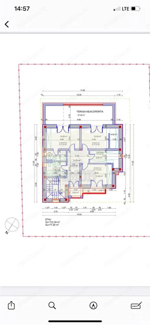 Casa individuala la CHEIE cu 4 camere 3 bai 480 mp teren pe Calea Cisnadiei - imagine 4