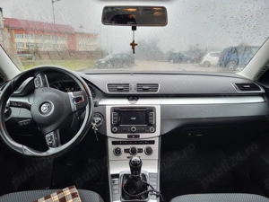 VW Passat break argintiu metalizat - imagine 3