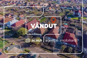 VANDUT! Casa din caramida 3 camere - Teren 755 mp - Livada, Arad