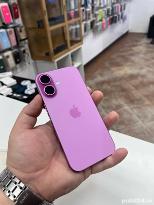 Iphone 16 Pink   128 Gb   99%Baterie   Garantie ! 