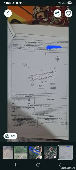 Vand teren 760 mp Stefanesti Arges - imagine 3