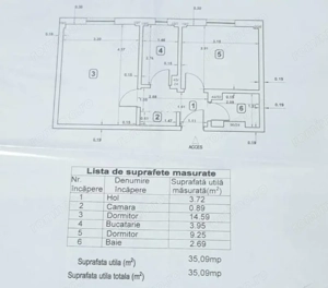 Apartament 2 camere, decomandat, Piata Victoriei, complet renovat, parter. - imagine 13