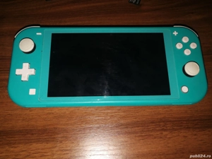 Nintendo Switch Lite turcoaz+Minecraft +accesorii (carcase și altele)