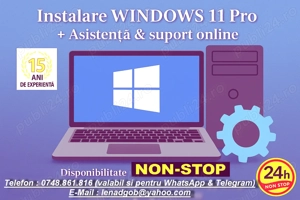 Instalare la domiciliu #WINDOWS 11 #WINDOWS 10 + Office + Drivere + AntiVirus #TIMISOARA - NONSTOP