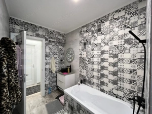 Duplex nou mobilat/utilat modern, P + E de 101 mp utii, cu teren 190 mp, Damila - imagine 13