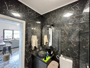 Duplex nou mobilat/utilat modern, P + E de 101 mp utii, cu teren 190 mp, Damila - imagine 5