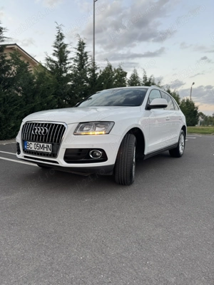 Vand Audi Q5 alb 2014 2.0 TDI 177cp Quattro-Distronic-Automat