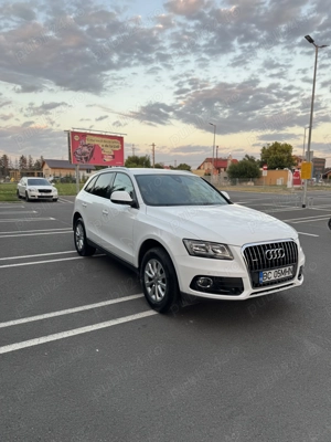 Vand Audi Q5 alb 2014 2.0 TDI 177cp Quattro-Distronic-Automat - imagine 7